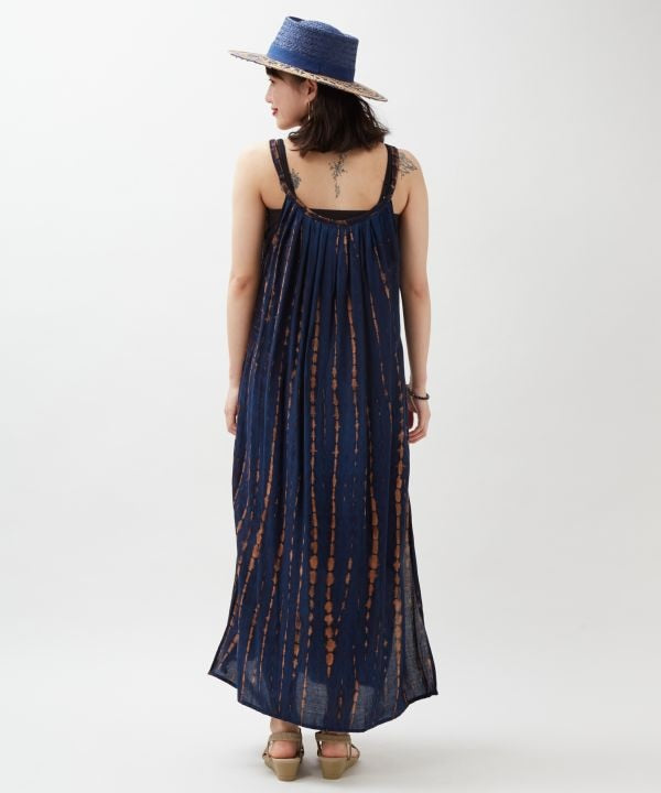 Bali Tie Dye Flow Dress by AMINA - Ametsuchi