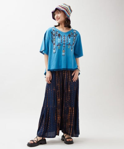 Bali Relaxed Rayon Pants by AMINA - Ametsuchi