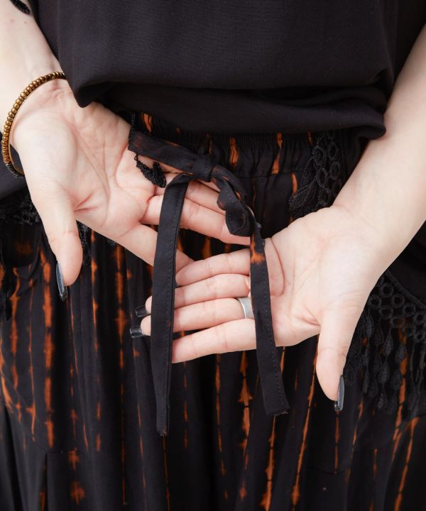 Bali Relaxed Rayon Pants by AMINA - Ametsuchi