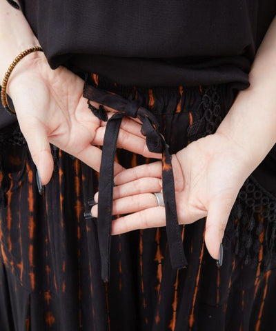Bali Relaxed Rayon Pants by AMINA - Ametsuchi