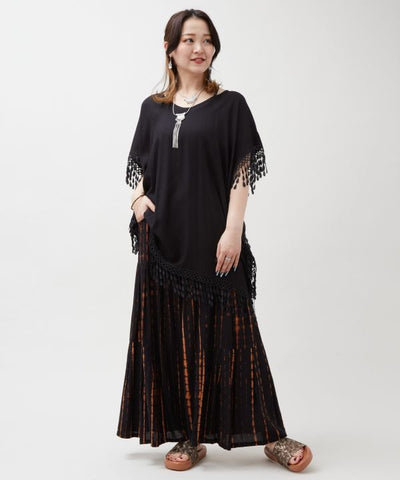 Bali Lace Hem Women Top by AMINA - Ametsuchi