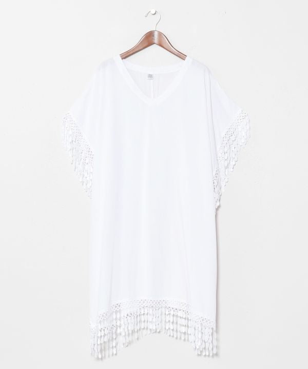 Lace Hem Women Top