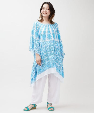 Bali Mandala Rayon Tunic Top