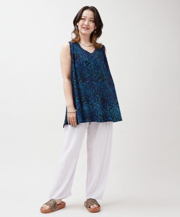 Bali Batik Sleeveless Top