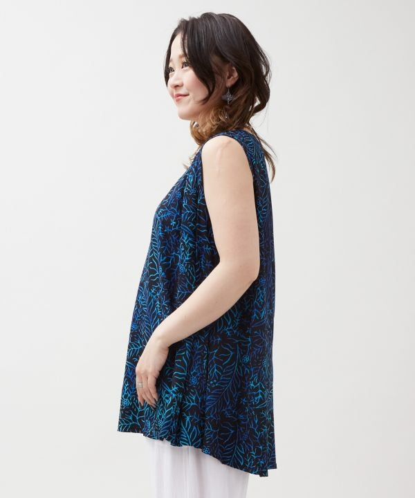 Bali Batik Sleeveless Top