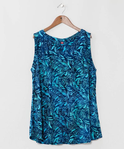 Bali Batik Sleeveless Top