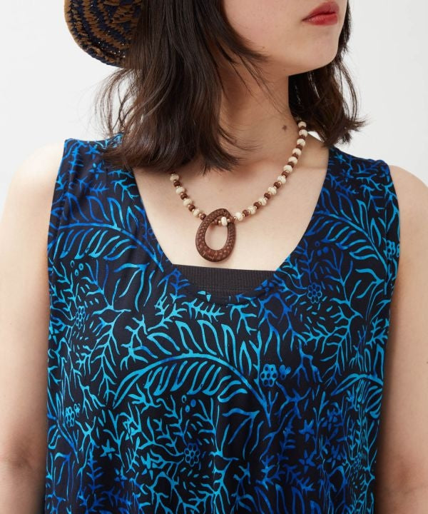 Bali Batik Sleeveless Dress