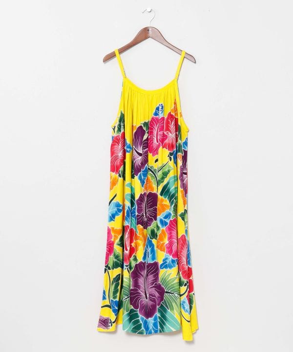 Bali Floral Camisole Layer Dress by AMINA - Ametsuchi