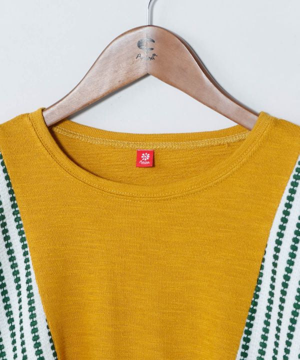 Patchwork Oversized Ethnic Top by AMINA - Ametsuchi