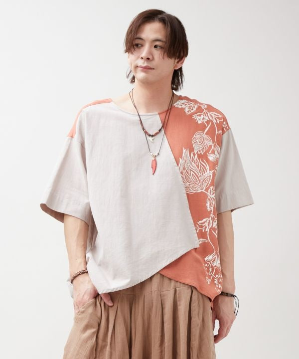 Asymmetrical Pattern Top