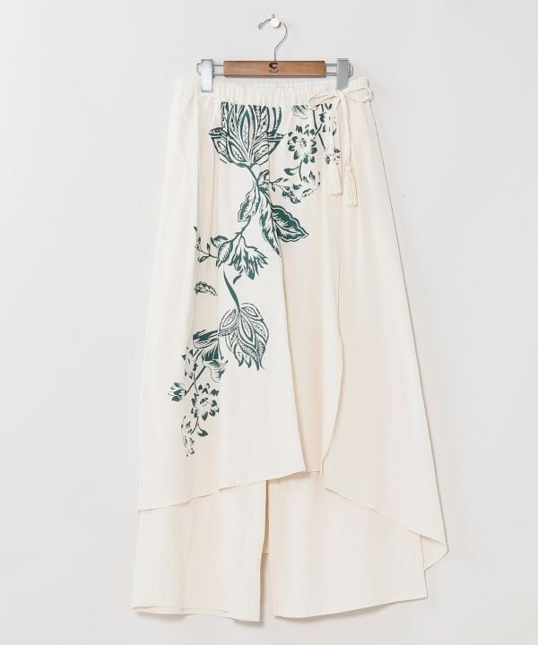 Asymmetrical Wrap Style Pants by AMINA - Ametsuchi