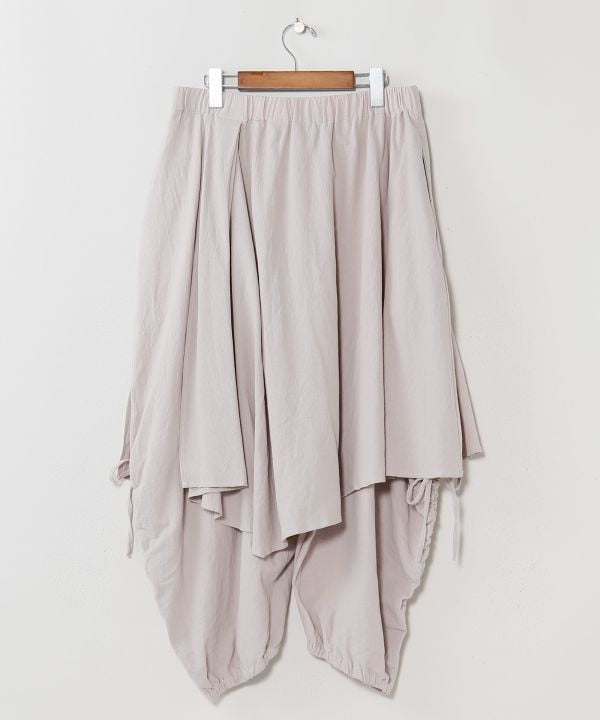 Men Asymmetrical Wrap Pants