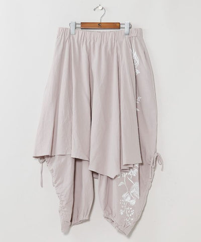 Men Asymmetrical Wrap Pants