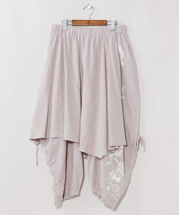 Men Asymmetrical Wrap Pants