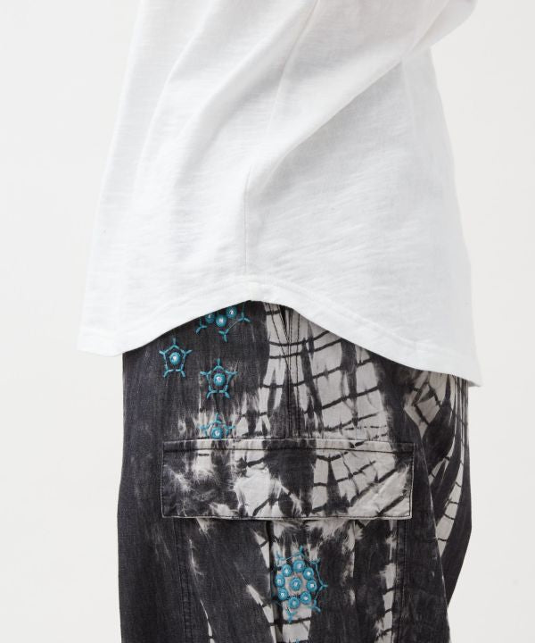 Tribal Print Cotton Tank Top by AMINA - Ametsuchi