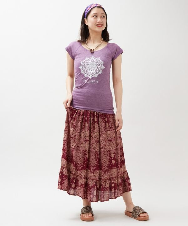 Barong Motif Slub T-Shirt