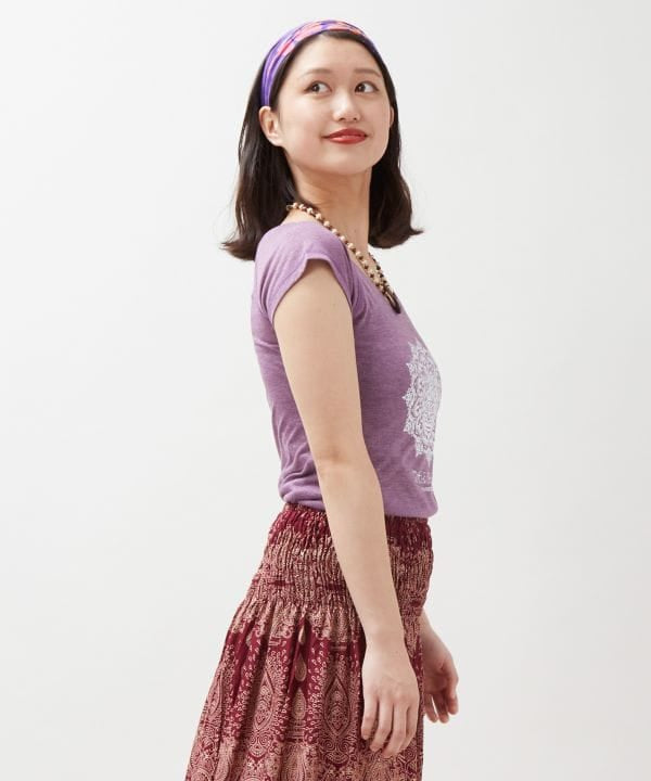 Barong Motif Slub T-Shirt