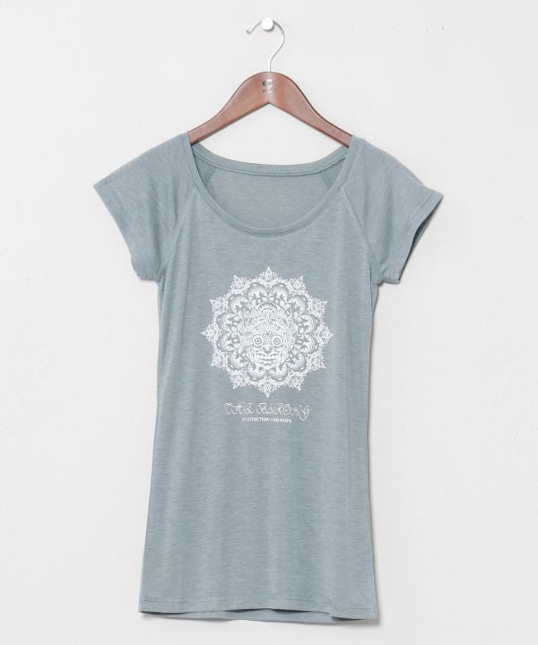 Barong Motif Slub T-Shirt by AMINA - Ametsuchi