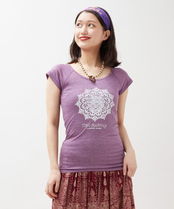 Barong Motif Slub T-Shirt
