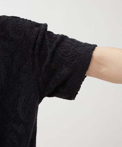 Paisley Pile Casual Top by AMINA - Ametsuchi