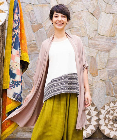 Effortless Cardigan and Top Set by AMINA - Ametsuchi