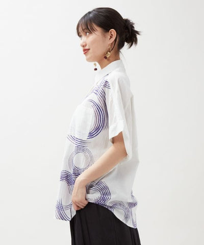 Modern Ethnic Shirt by AMINA - Ametsuchi