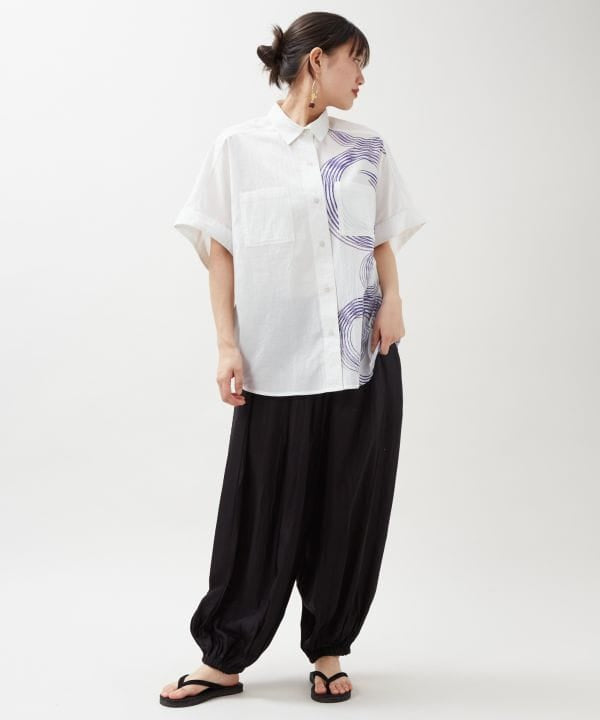 Modern Ethnic Shirt by AMINA - Ametsuchi