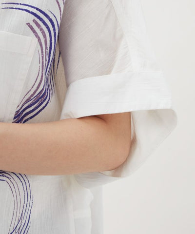 Modern Ethnic Shirt by AMINA - Ametsuchi