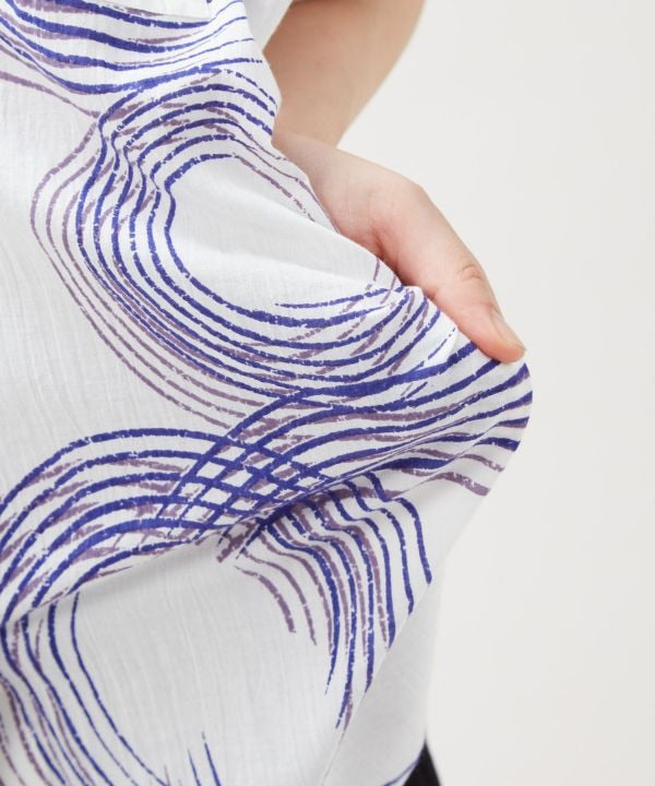 Modern Ethnic Shirt by AMINA - Ametsuchi