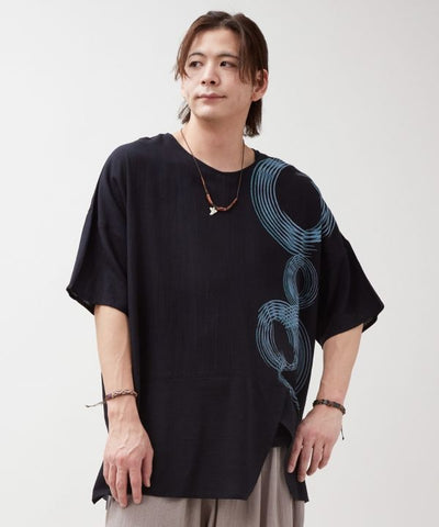 Rayon Linen Men Top by AMINA - Ametsuchi