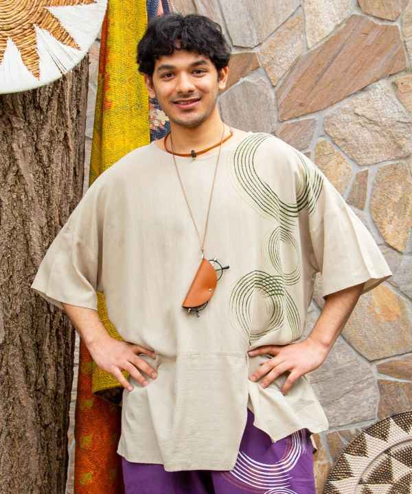 Rayon Linen Men Top