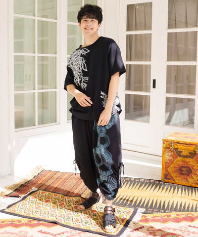 Versatile Tie Men Pants by AMINA - Ametsuchi