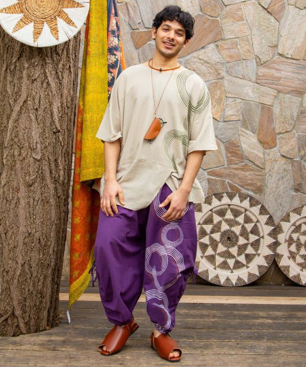 Versatile Tie Men Pants by AMINA - Ametsuchi