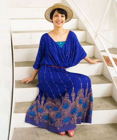 Banjar Inspired Crepe Top by AMINA - Ametsuchi