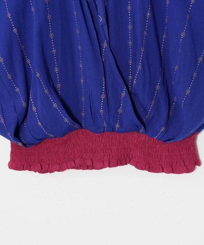 Banjar Inspired Crepe Top by AMINA - Ametsuchi