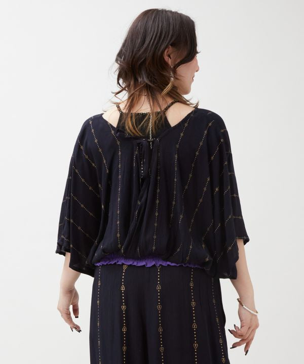 Banjar Inspired Crepe Top by AMINA - Ametsuchi