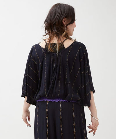 Banjar Inspired Crepe Top by AMINA - Ametsuchi