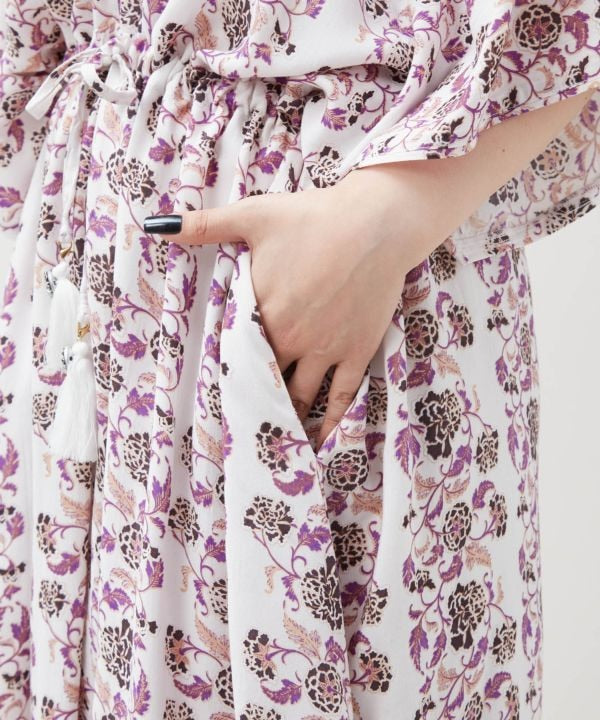 Bat Trang Floral Maxi Dress