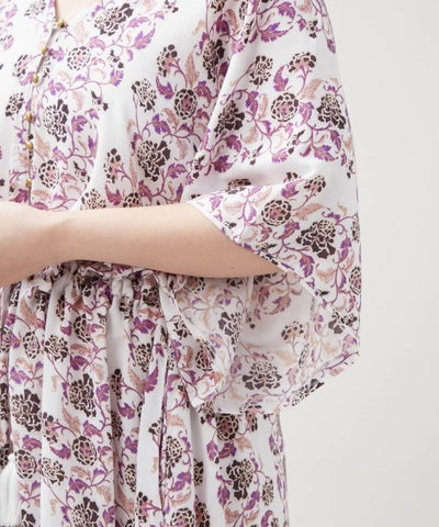 Bat Trang Floral Maxi Dress