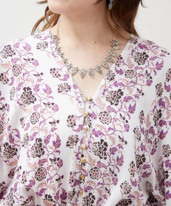 Bat Trang Floral Maxi Dress