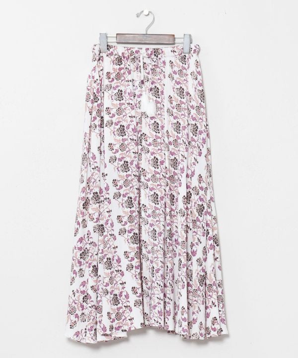 Bat Trang Floral Circle Skirt