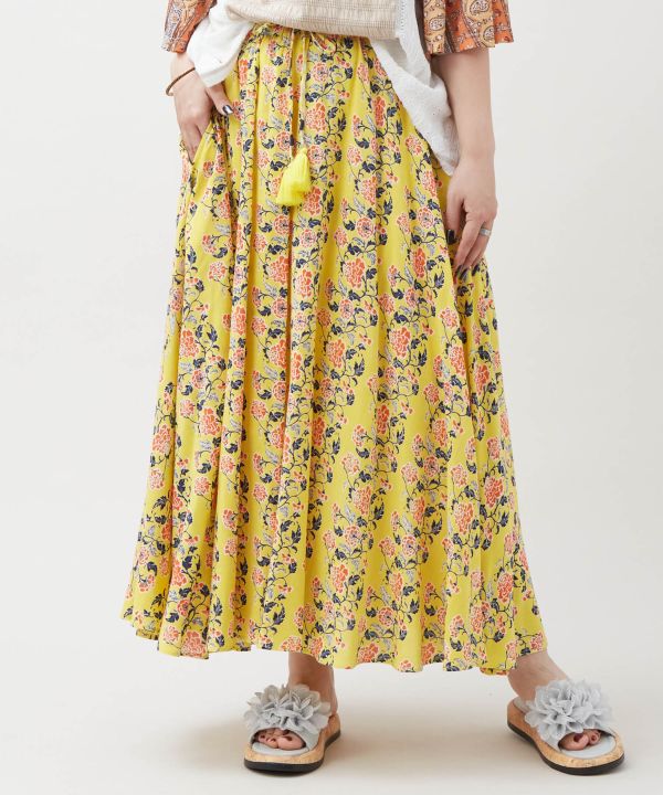 Bat Trang Floral Circle Skirt