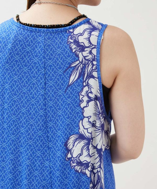 Ao Dai Inspired V Neck Dress by AMINA - Ametsuchi