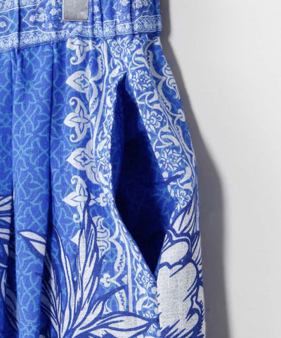 Hakama Style Lotus Cotton Pants by AMINA - Ametsuchi