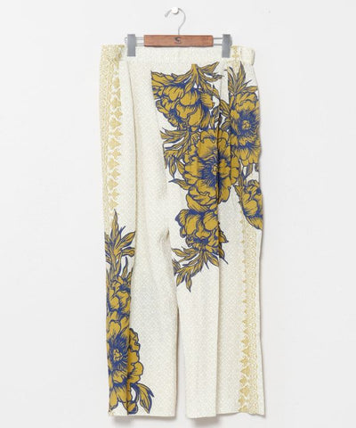 Hakama Style Lotus Cotton Pants by AMINA - Ametsuchi
