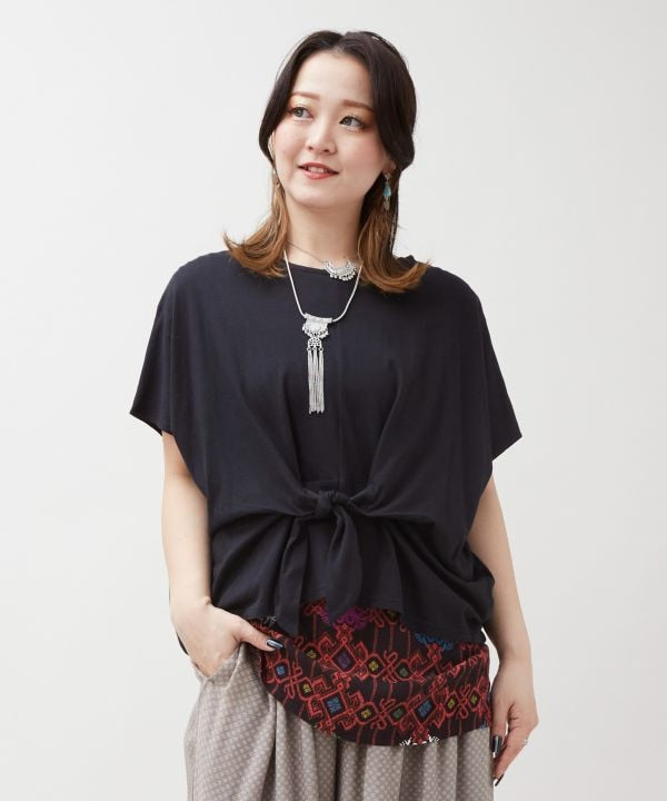 Geometric Print Layered Top Set