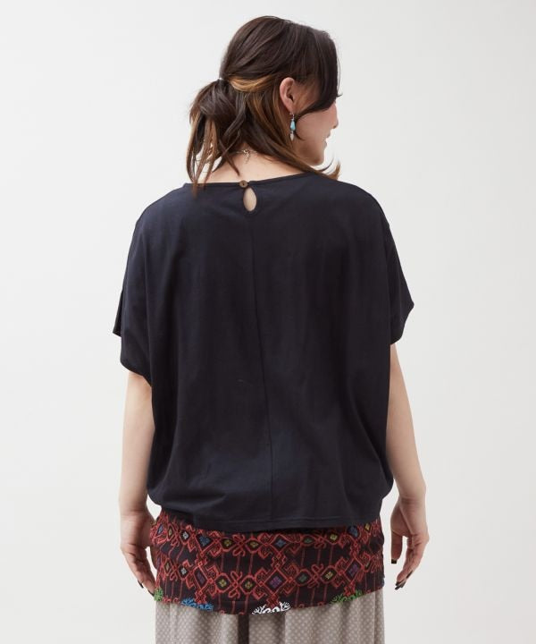 Geometric Print Layered Top Set