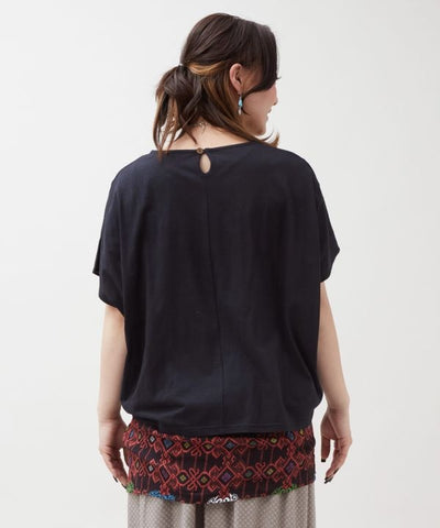 Geometric Print Layered Top Set