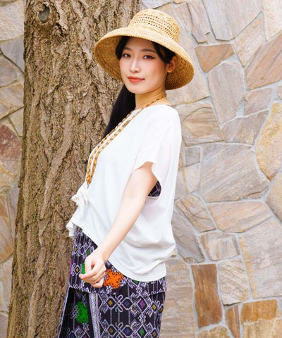 Geometric Print Layered Top Set