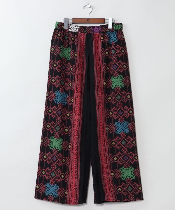 Hmong Wrap Style Men Pants by AMINA - Ametsuchi
